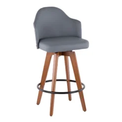 26" Ahoy Mid-Century Modern Counter Height Barstool - LumiSource -Restaurant Furniture Store GUEST db4cc9ae 6a2c 4013 8329 bcf3c6dd6983