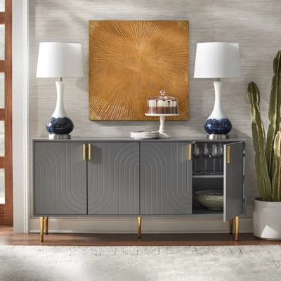 Tabaria Sideboard Gray - Buylateral 4 Tabaria Sideboard Gray - Buylateral - Image 2