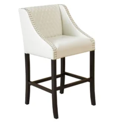28" Milano Quilted Bonded Leather Barstool - Christopher Knight Home -Restaurant Furniture Store GUEST dde150f5 e20a 42f0 9375 dafa8cfcad6c