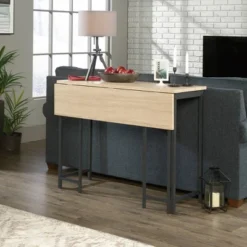 North Avenue Table With Drop Leaf Charter Brown - Sauder -Restaurant Furniture Store GUEST dee7334a bc58 4872 9b1b d0299ca8dbab