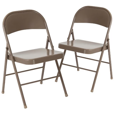 Flash Furniture 2 Pack HERCULES Series Double Braced Metal Folding Chair 15 Flash Furniture 2 Pack HERCULES Series Double Braced Metal Folding Chair - Image 13