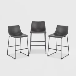 Set Of 3 Lakewood Counter Height Barstool - Poly & Bark -Restaurant Furniture Store GUEST e0ba4b53 a82b 435f 8067 e3bfcaae5d05