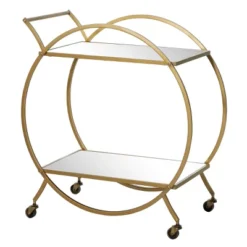 Contemporary Glam Metal Bar Cart - Olivia & May 18 Contemporary Glam Metal Bar Cart - Olivia & May -Restaurant Furniture Store GUEST e29f3581 733d 49be bea1 f4ab41bd6617