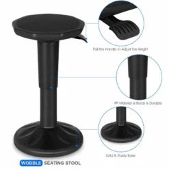 Costway Wobble Chair Height Adjustable Active Learning Stool Sitting Home Office Black 15 Costway Wobble Chair Height Adjustable Active Learning Stool Sitting Home Office Black -Restaurant Furniture Store GUEST e382f805 43f4 411d a45f 51fa52addb31