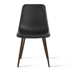 Set Of 4 Bingo Faux Leather Dining Chair Walnut Leg-Maison Boucle‎ -Restaurant Furniture Store GUEST e53de9cc d469 47dc bf88 421e7ce03191