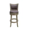 29" Cantabria Swivel Barstool Weathered White/Dark Mocha - Boraam -Restaurant Furniture Store GUEST e628f7ea db9d 47ff 9502 940db9478897