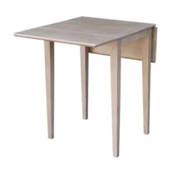 Jemma Small Dual Drop Leaf Dining Set And 2 Chairs Taupe - International Concepts -Restaurant Furniture Store GUEST e69c37e6 bd9b 43d1 8b49 073657e4906c