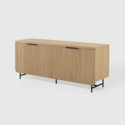 Modern 4 Door Reeded Sideboard - Saracina Home -Restaurant Furniture Store GUEST e6cfeee4 b17c 46e5 aec6 49eb9c3ea2d4