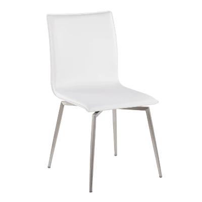 Set Of 2 Mason Contemporary Dining Chairs - LumiSource 3 Set Of 2 Mason Contemporary Dining Chairs - LumiSource
