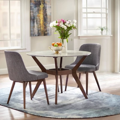 Saville Dining Table Walnut - Buylateral 3 Saville Dining Table Walnut - Buylateral