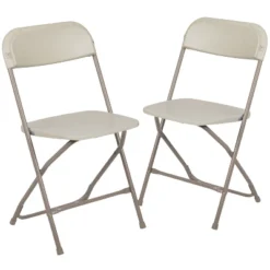 Flash Furniture Hercules™ Series Plastic Folding Chair - 2 Pack 650LB Weight Capacity -Restaurant Furniture Store GUEST e82b5755 088a 4554 9ba6 645ccf49f535