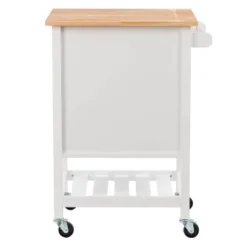 Sage Wood Kitchen Cart White - CorLiving -Restaurant Furniture Store GUEST e8d4c641 12fa 4036 a5cd 622e95bf9d88