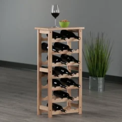 Napa Wine Rack Beech - Winsome -Restaurant Furniture Store GUEST e8f21ba8 e769 49a1 9a58 6114723d1f32