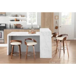 Set Of 2 Grotto Upholstered Counter Height Barstools - Lumisource -Restaurant Furniture Store GUEST e8faaa49 980a 44ef a302 0c6f4415e099