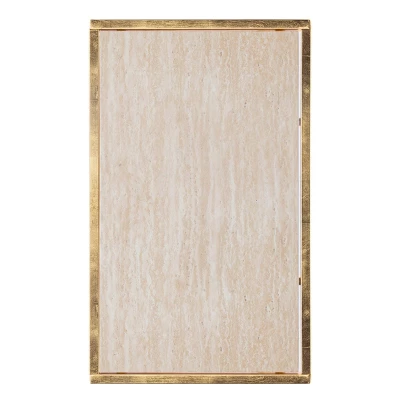 Venwynn Wine Storage Side Table Gold/Gray - Aiden Lane 9 Venwynn Wine Storage Side Table Gold/Gray - Aiden Lane - Image 7