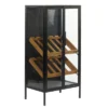 Contemporary Wood Standing Wine Rack Black - Olivia & May -Restaurant Furniture Store GUEST eaba4f0f d1e6 4296 826b e3d1dc5a0735