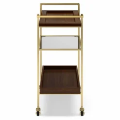 Moyer Bar Cart Cognac - WyndenHall -Restaurant Furniture Store GUEST eac41e14 1824 4e93 8c69 00bd72b88971