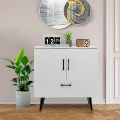 Costway Mid Century Storage Cabinet Accent Buffet Sideboard Entryway Kitchen White Brown 20 Costway Mid Century Storage Cabinet Accent Buffet Sideboard Entryway Kitchen White Brown -Restaurant Furniture Store GUEST eb0e59b1 f4ab 4a8b ac18 c57d4dfc6853