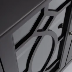 HOMCOM Sideboard Display Cabinet With Double Framed Glass Doors, 2 Adjustable Shelves, And Elevated Base -Restaurant Furniture Store GUEST eb5e1205 996a 493e b265 6b2256f60a1d