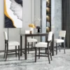 5-Piece Counter Height Dining Set Espresso-ModernLuxe -Restaurant Furniture Store GUEST ed0133bf 6335 41bd 993b d9008f83a853