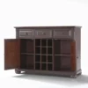 Crosley Alexandria Buffet - Vintage Mahogany -Restaurant Furniture Store GUEST ef0800d7 3282 4d62 97e6 1ad0f6f26430
