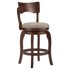 24" Calder Swivel Counter Height Barstool - Inspire Q -Restaurant Furniture Store GUEST f0a1dd74 a2a1 4bc7 82b2 0e5046fe0e41