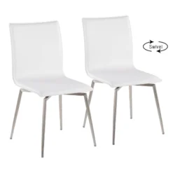 Set Of 2 Mason Contemporary Dining Chairs - LumiSource 23 Set Of 2 Mason Contemporary Dining Chairs - LumiSource -Restaurant Furniture Store GUEST f1e686ad 7463 4611 9a59 e496fe6c693c