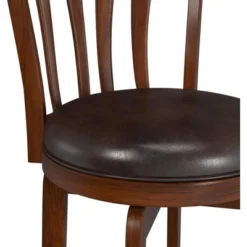 25.5" Savana Swivel Counter Height Barstool Cherry/Black - Hillsdale Furniture -Restaurant Furniture Store GUEST f36c4965 2ea4 4f61 9bba caf71d16c3ea