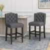 Set Of 2 Foxcroft Wingback Counter Height Barstools - Christopher Knight Home -Restaurant Furniture Store GUEST f3d1179c 4604 4ba3 af90 1fdc95eb749c