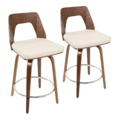 Set Of 2 Trilogy Upholstered Counter Height Barstools - Lumisource -Restaurant Furniture Store GUEST f5245cf7 8b55 4920 8be9 1eb162d0cd02