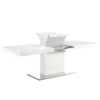 Vector Extendable Dining Table White Silver - Modway 2 Vector Extendable Dining Table White Silver - Modway -Restaurant Furniture Store GUEST f535387d c2ba 4349 b172 f695ad13246c