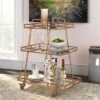 Addison Bar Cart Antique Gold - Adore Decor -Restaurant Furniture Store GUEST f63d7b66 ef5f 4faa bc3f 7c6e22268851