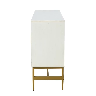 Baptiste 65'' Wide Moden Storage Sideboard With Carved Details| KARAT HOME 4 Baptiste 65'' Wide Moden Storage Sideboard With Carved Details| KARAT HOME - Image 2