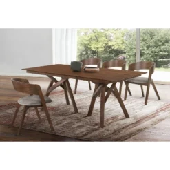 79" Cortina Mid-Century Modern Dining Table - Armen Living -Restaurant Furniture Store GUEST f71973a7 7e1a 4548 8f6b 767048efbf74