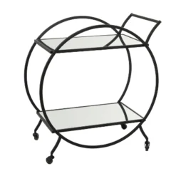Contemporary Glam Metal Bar Cart - Olivia & May 23 Contemporary Glam Metal Bar Cart - Olivia & May -Restaurant Furniture Store GUEST fb40fd9e 7546 46ad 9291 842fc8450dc4