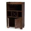 Carrie Walnut Finished Wood Wine Storage Cabinet Walnut - Baxton Studio 1 Carrie Walnut Finished Wood Wine Storage Cabinet Walnut - Baxton Studio -Restaurant Furniture Store GUEST fb9c146a d85c 4cdf 8da7 df9c475765fd
