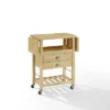 Bristol Double Drop Leaf Kitchen Cart Natural - Crosley 1 Bristol Double Drop Leaf Kitchen Cart Natural - Crosley -Restaurant Furniture Store GUEST fc25960d e891 491f bb07 f42d8cdebc53