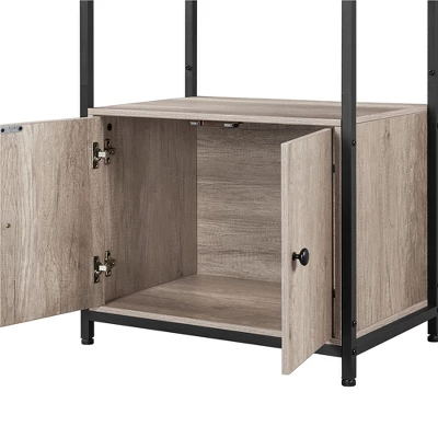 Yaheetech 59" Kitchen Storage Rack With Cabinet And Shelves 7 Yaheetech 59" Kitchen Storage Rack With Cabinet And Shelves - Image 5