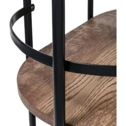 Honey-Can-Do 3 Tier Oval Bar Cart Walnut -Restaurant Furniture Store GUEST fef1c20f 243e 4de6 88ca 238713d5930d